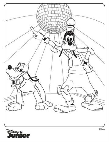 printable mickey mouse coloring pages mickey mouse clubhouse